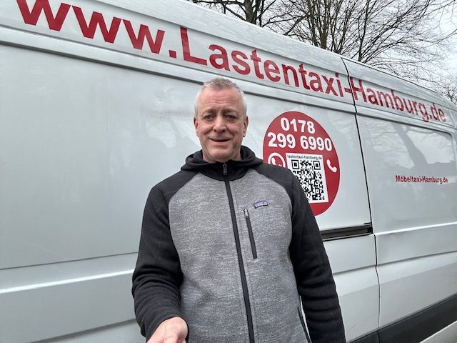 Ulrich Ameis vom Lastentaxi-Hamburg.de
